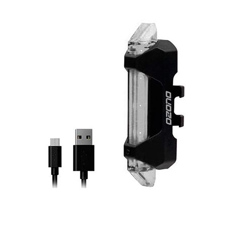 Luz Delantera Ozono 15 lum Recargable USB