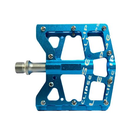 Pedal Eclipse Aluminio CNC M.T.B con pin Azul
