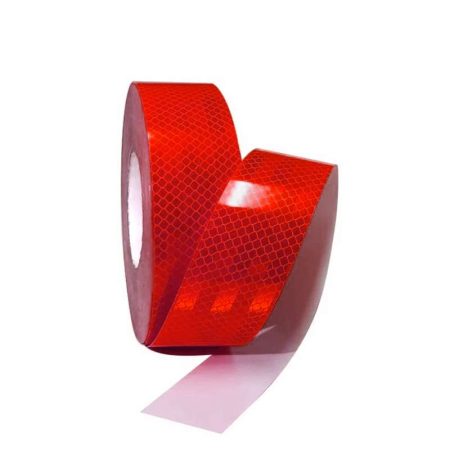 Cinta Reflectante 10mt x 5cm Roja