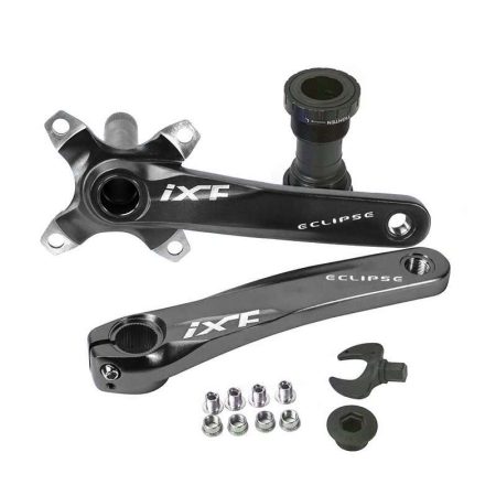 Volante MTB Integrado 1X170MM 10-11-12V 4C Negro