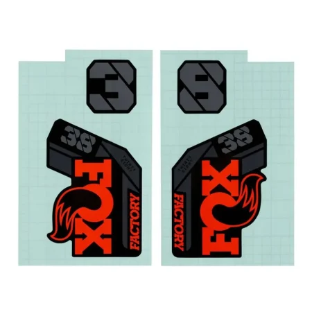 Decal Kit Fox Kit 38 Orange