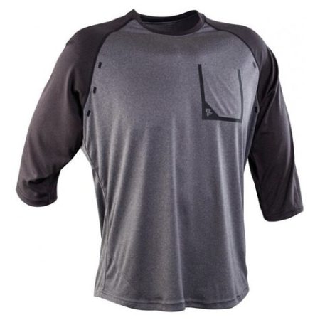 POLERA STAGE 3/4 CHARACOAL RACE FACE