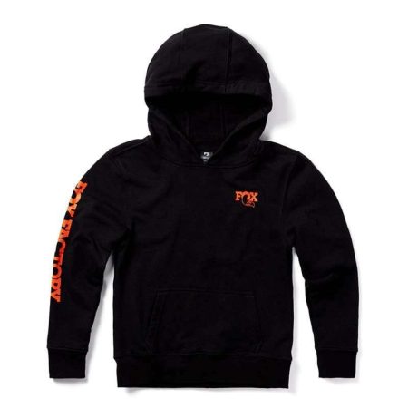 Poleron Hoody Fox Niños Negro