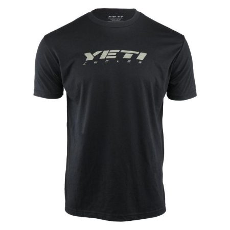 Polera YETI Slant Tee Black