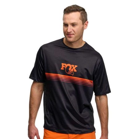 Polera Fox High Tail SS Negro