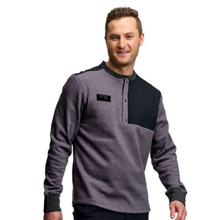 Poleron Fox Overland Henley Gris