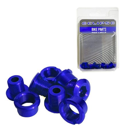 Perno Eclipse de Corona Aluminio cnc Azul