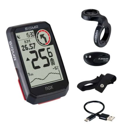 Computador Sigma ROX 4.0 HR SET GPS BLACK