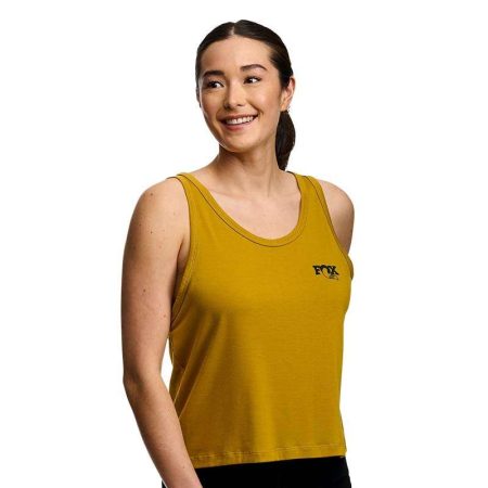 Polera Fox TRIUMPH Mustard Mujer