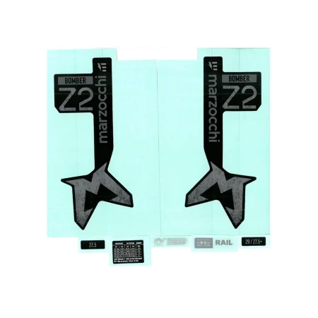 Decal Marzocchi Bomber Z2 Matte Black