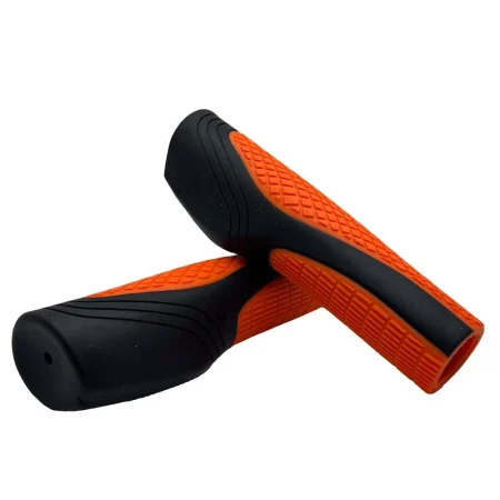 Puños Empuñadura Ozono Negro-Naranja
