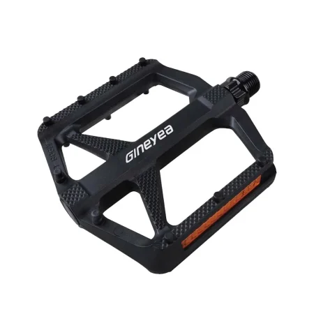 Pedal MTB Plataforma Resina Sellado Negro