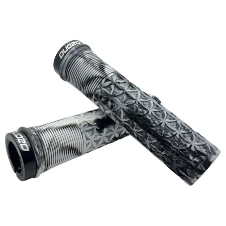 Puño M.T.B Ozono Silicona 135mm Negro/Blanco
