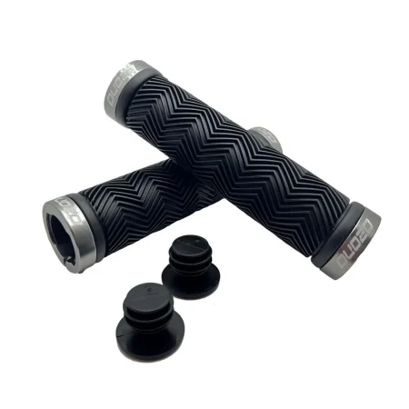 Puños Ozono M.T.B. 2 Lock Full Negro/Gris