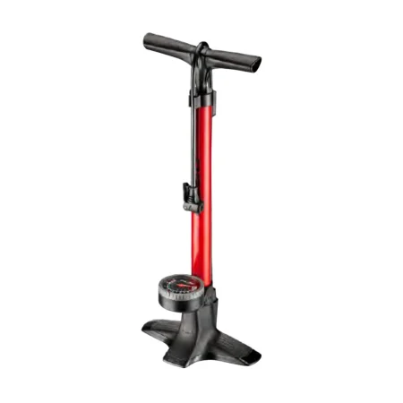 Bombín BETO de Pie Acero Rojo 160 PSI