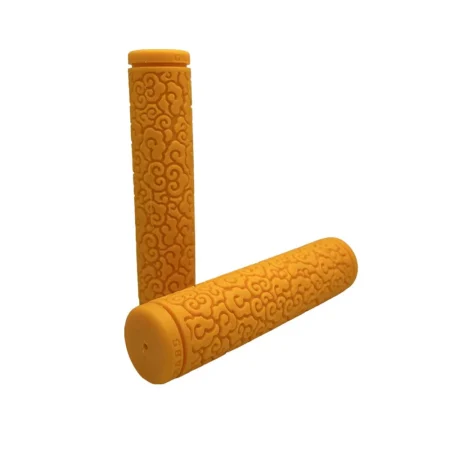 Puños VELO M.T.B At-Rubber Orange 130mm