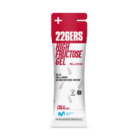 HIGH FRUCTOSE GEL 80 G CAFEÍNA COLA (100 MG CAFEINA)