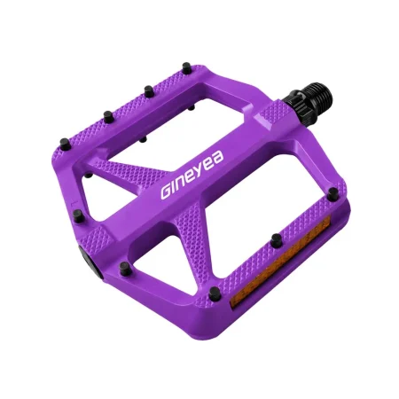 Pedal MTB Plataforma Resina Sellado Morado