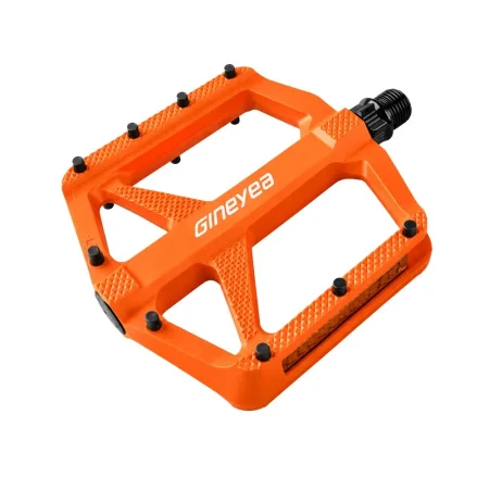 Pedal MTB Plataforma Resina Sellado Naranjo