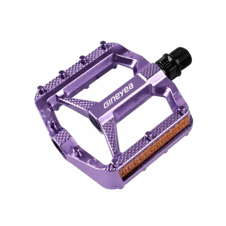 Pedal MTB Plataforma Aluminio Sellado Morado