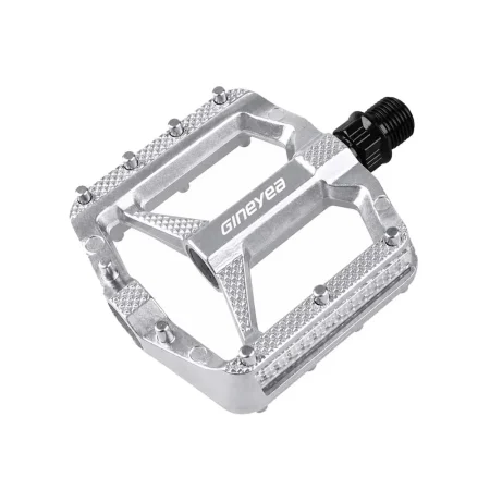 Pedal MTB Plataforma Aluminio Sellado Silver
